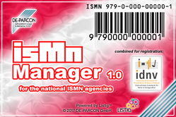 ISMN Manager splash screen